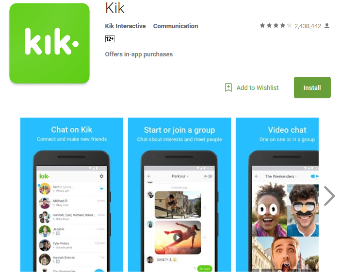 kik app store download